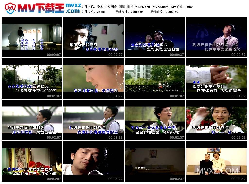 金木-白头到老_国语_流行_MB107570